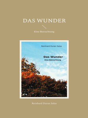 cover image of Das Wunder